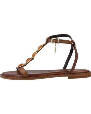 Sandalen für Damen CARYATIS SANDALIAS MUJER MODELO 621722C COLOR MARRON BROWNGLD
