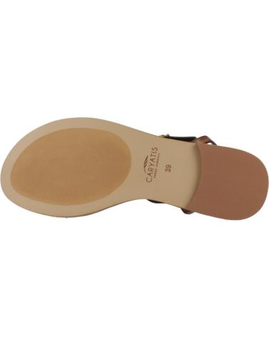 Sandalen für Damen CARYATIS SANDALIAS MUJER MODELO 621722C COLOR MARRON BROWNGLD