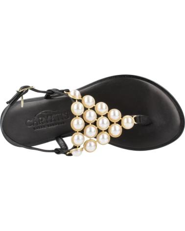 Woman Sandals CARYATIS SANDALIAS MUJER MODELO 6255C COLOR NEGRO BLCKGLD