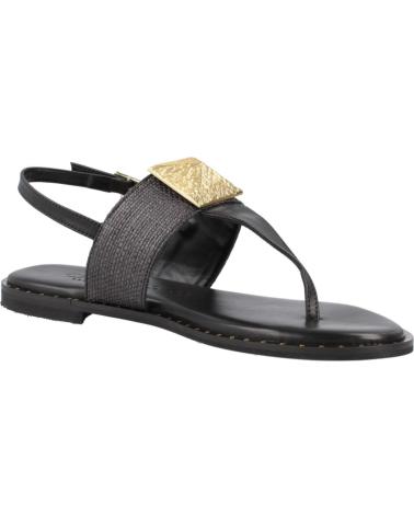 Woman Sandals CARYATIS SANDALIAS MUJER MODELO 6271C COLOR NEGRO BLCKGLD
