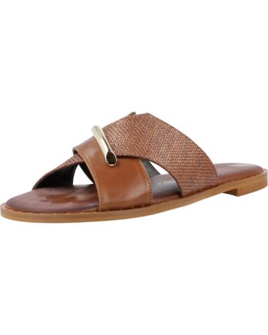 Woman Sandals CARYATIS SANDALIAS MUJER MODELO 6299C COLOR MARRON BRWNGLD