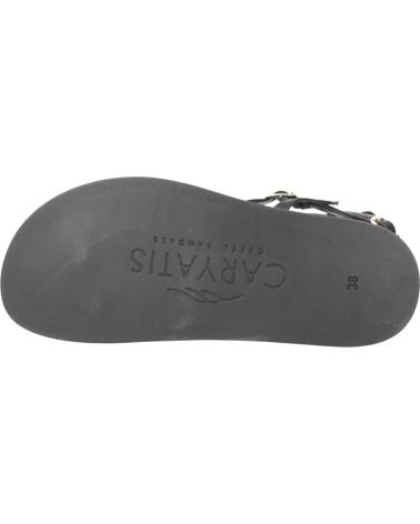 Sandali per Donna CARYATIS SANDALIAS MUJER MODELO 681009C COLOR NEGRO BLCKGLD