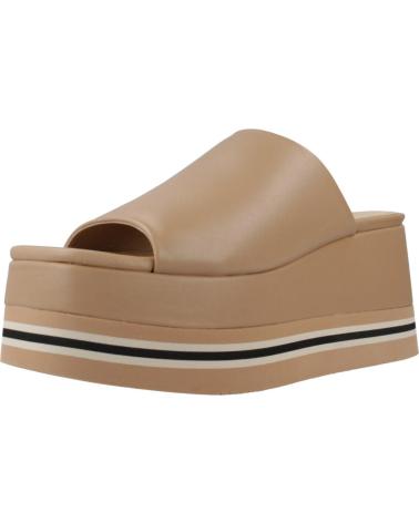 Woman Sandals PALOMA BARCELO SANDALIAS MUJER MODELO LICERIA COLOR MARRON CLARO NOCIOLA
