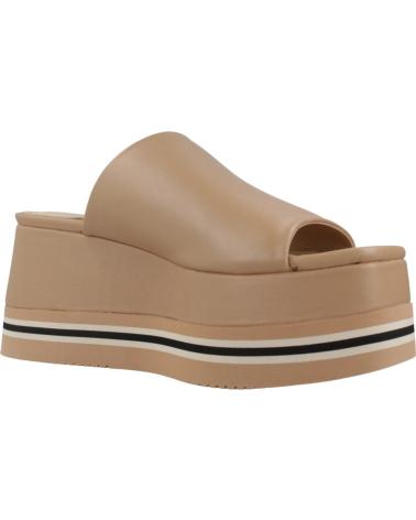 Woman Sandals PALOMA BARCELO SANDALIAS MUJER MODELO LICERIA COLOR MARRON CLARO NOCIOLA