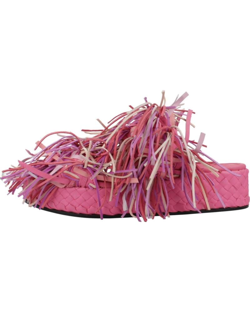 Sandálias de Mulher PONS QUINTANA SANDALIAS MUJER MODELO FORLI COLOR ROSA TRENZADO