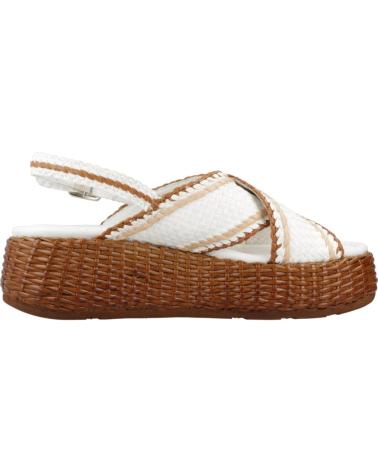 Sandali per Donna PONS QUINTANA SANDALIAS MUJER MODELO MAUI COLOR BLANCO RETXA