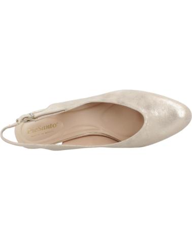 Scarpe per Donna PIESANTO SALONES MUJER MODELO 240230P COLOR ORO BEIG
