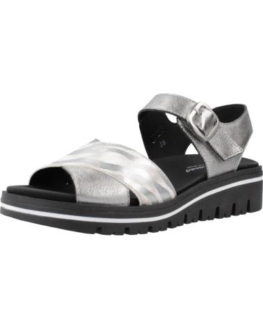 Sandalen für Damen PIESANTO SANDALIAS MUJER MODELO 240778P COLOR PLATA ACERO