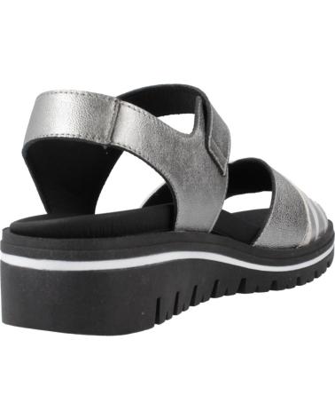 Sandalen für Damen PIESANTO SANDALIAS MUJER MODELO 240778P COLOR PLATA ACERO