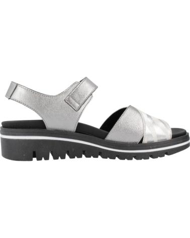 Sandalen für Damen PIESANTO SANDALIAS MUJER MODELO 240778P COLOR PLATA ACERO