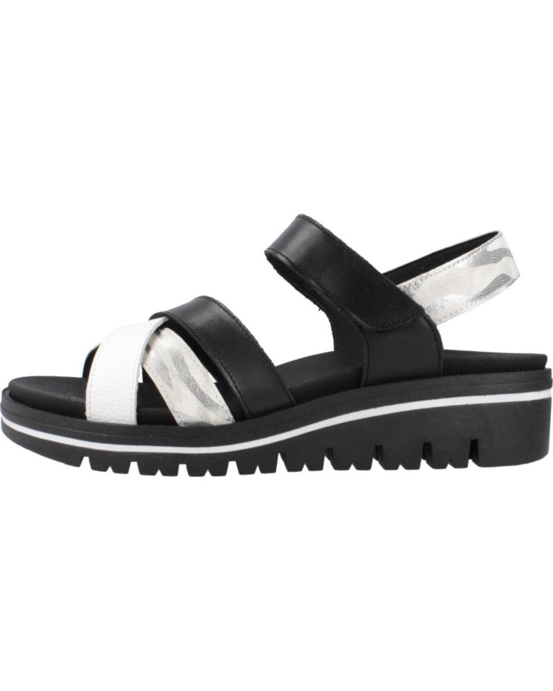 Sandalen für Damen PIESANTO SANDALIAS MUJER MODELO 240784P COLOR ANIMAL PRINT BLANCO