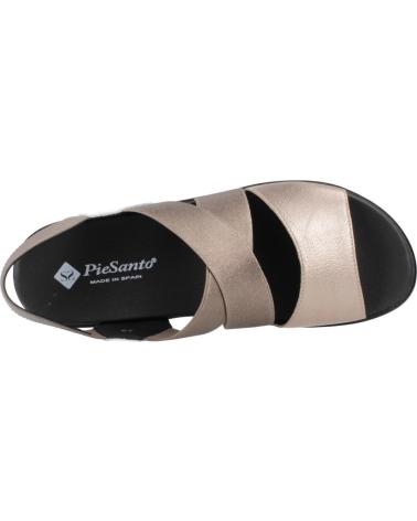 Sandalen für Damen PIESANTO SANDALIAS MUJER MODELO 240787P COLOR BRONCE VISON