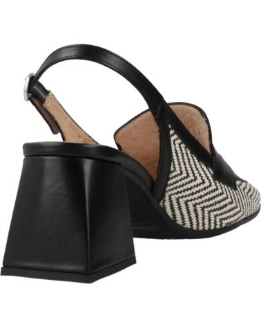 Mocassini per Donna WONDERS MOCASINES MUJER MODELO H6304 COLOR NEGRO