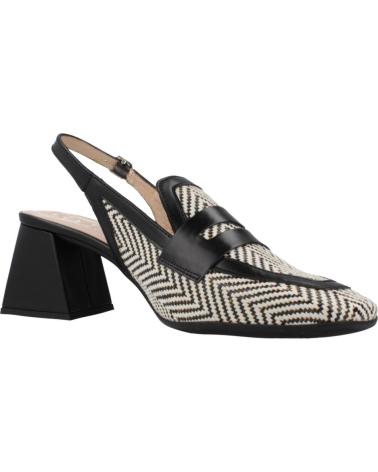 Mocassini per Donna WONDERS MOCASINES MUJER MODELO H6304 COLOR NEGRO