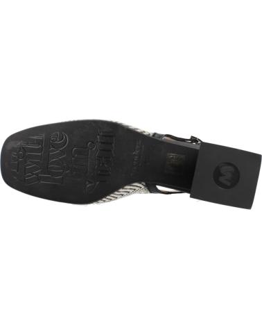 Mocassini per Donna WONDERS MOCASINES MUJER MODELO H6304 COLOR NEGRO