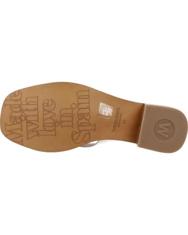 Sandálias de Mulher WONDERS SANDALIAS MUJER MODELO MENORCA COLOR BLANCO OFF