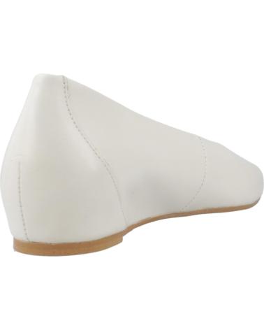 WONDERS BAILARINAS MUJER MODELO A3802 COLOR BLANCO OFF