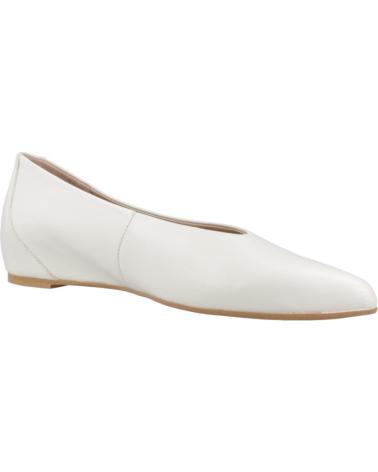 WONDERS BAILARINAS MUJER MODELO A3802 COLOR BLANCO OFF