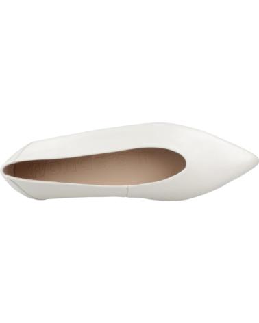 WONDERS BAILARINAS MUJER MODELO A3802 COLOR BLANCO OFF