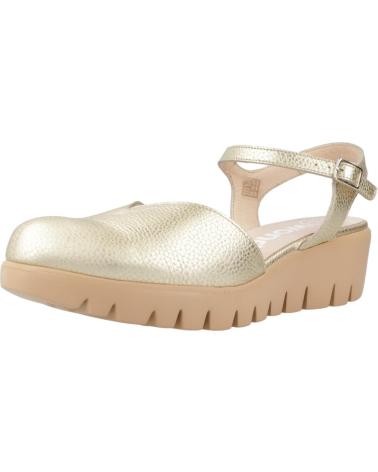 Sandálias de Mulher WONDERS SANDALIAS MUJER MODELO C33237 COLOR ORO BLSHSND