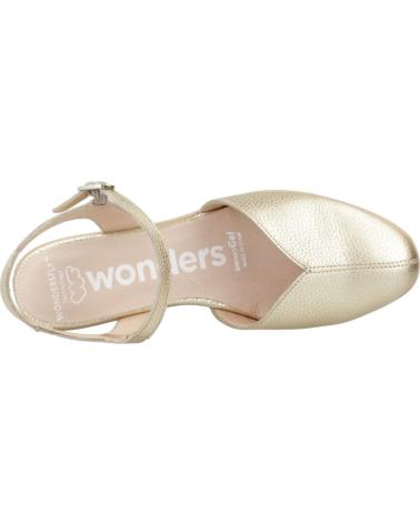 Sandálias de Mulher WONDERS SANDALIAS MUJER MODELO C33237 COLOR ORO BLSHSND