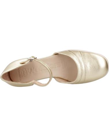 Sandálias de Mulher WONDERS SANDALIAS MUJER MODELO H4950 COLOR ORO PLATINO
