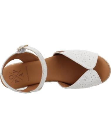 Sandalias de Mujer POPA SANDALIAS MUJER MODELO BENISA COLOR BLANCO