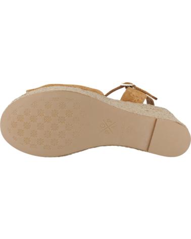 Sandalen für Damen POPA SANDALIAS MUJER MODELO BENISA COLOR MARRON CUERO