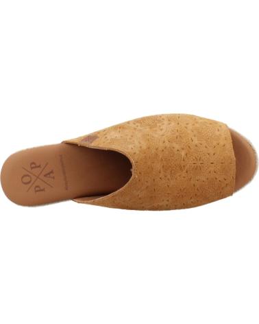 Sandalen für Damen POPA SANDALIAS MUJER MODELO ARENITA COLOR MARRON CUERO
