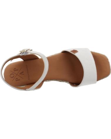Sandalen für Damen POPA SANDALIAS MUJER MODELO AKUMAL COLOR BLANCO