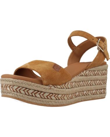 Sandalen für Damen POPA SANDALIAS MUJER MODELO AKUMAL COLOR MARRON CUERO