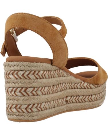 Sandalen für Damen POPA SANDALIAS MUJER MODELO AKUMAL COLOR MARRON CUERO