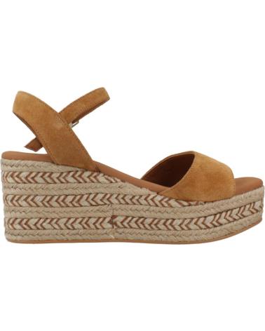 Sandalen für Damen POPA SANDALIAS MUJER MODELO AKUMAL COLOR MARRON CUERO
