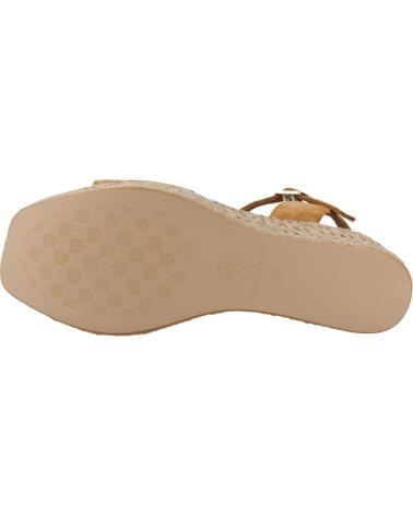 Sandalen für Damen POPA SANDALIAS MUJER MODELO AKUMAL COLOR MARRON CUERO