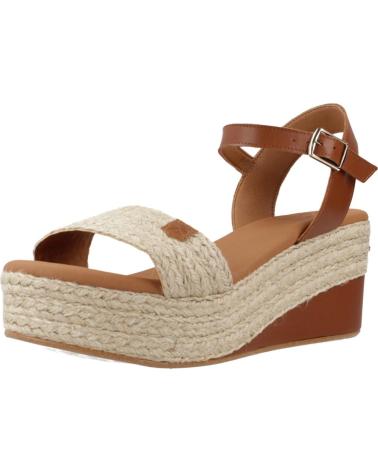 Sandalen für Damen POPA SANDALIAS MUJER MODELO ARAMBOL SALEM COLOR MARRON CUERO