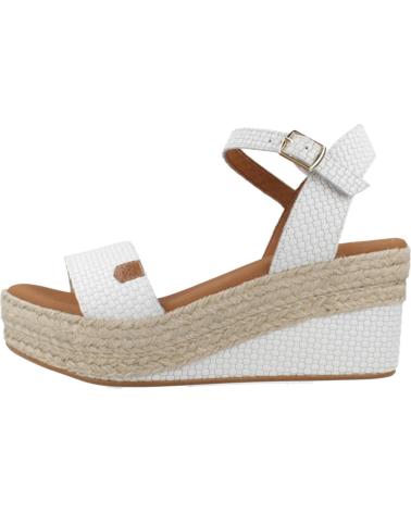 Sandalias de Mujer POPA CB30503 001 ARAMBOL TRENZADO BLANCO TRECCIA