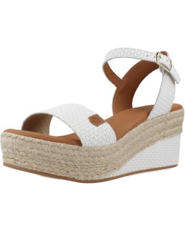 Sandalias de Mujer POPA CB30503 001 ARAMBOL TRENZADO BLANCO TRECCIA
