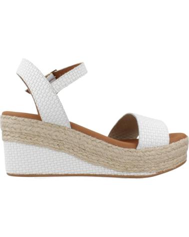 Sandalias de Mujer POPA CB30503 001 ARAMBOL TRENZADO BLANCO TRECCIA