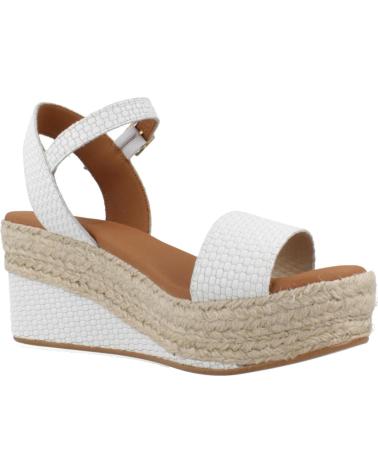 Sandalias de Mujer POPA CB30503 001 ARAMBOL TRENZADO BLANCO TRECCIA