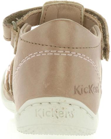 Sandalen für Mädchen KICKERS 469680-10 GIFT 113 BEIGE ROSE