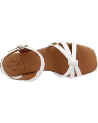 Sandali per Donna POPA SANDALIAS MUJER MODELO TYROL MANCHESTER COLOR BLANCO