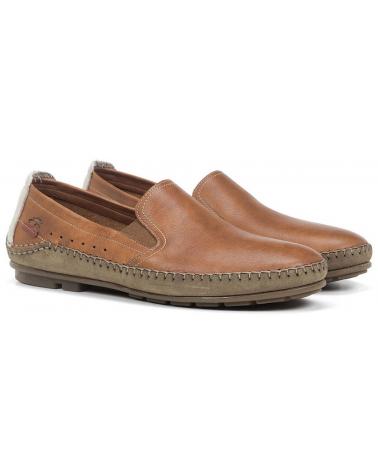 Halbschuhe für Herren FLUCHOS MOCASINES HOMBRE MODELO F1174 COLOR MARRON CUERO CUERO