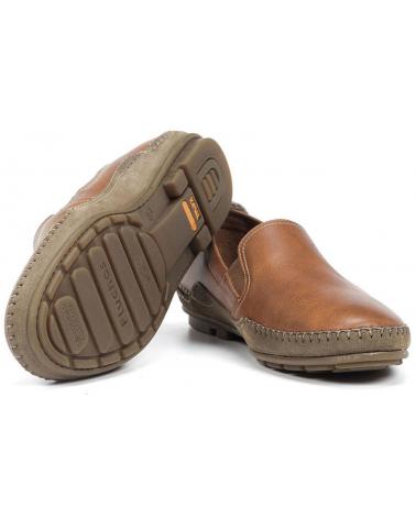 Halbschuhe für Herren FLUCHOS MOCASINES HOMBRE MODELO F1174 COLOR MARRON CUERO CUERO