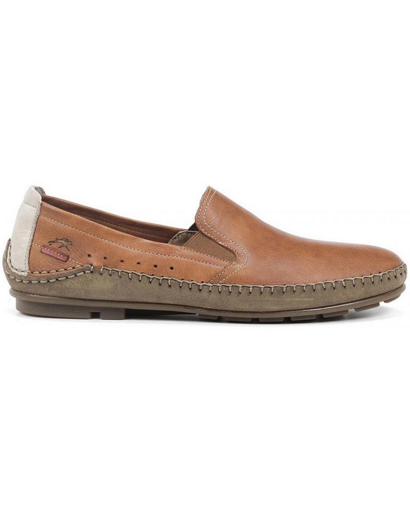 Halbschuhe für Herren FLUCHOS MOCASINES HOMBRE MODELO F1174 COLOR MARRON CUERO CUERO