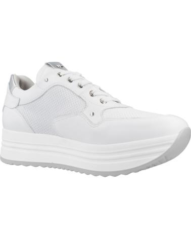 Zapatillas deporte pour Femme NERO GIARDINI SKIPPER BIANCO SPECCHIO M E409813D BLANCO