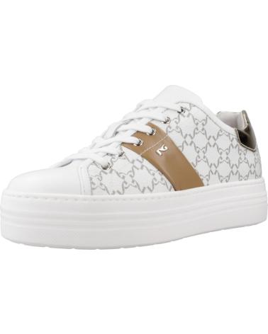 Esportes  de Mulher NERO GIARDINI ZAPATILLAS MUJER MODELO E409954D COLOR BLANCO 707