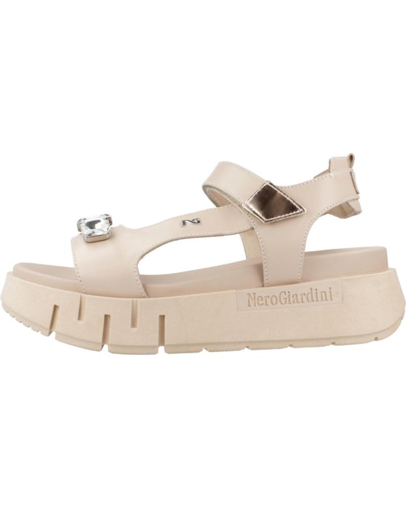 Sandales pour Femme NERO GIARDINI SANDALIAS MUJER MODELO E410707D COLOR NUDE 614 614