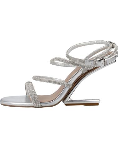 Woman Sandals EXE SANDALIAS DE FIESTA MUJER EXE MODELO MAGGIE 841 COLOR PLATA STRASSSILV