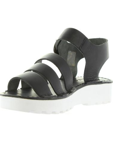 Woman Sandals KICKERS 470900-55 CLIPPER 81 NOIR-BLANC