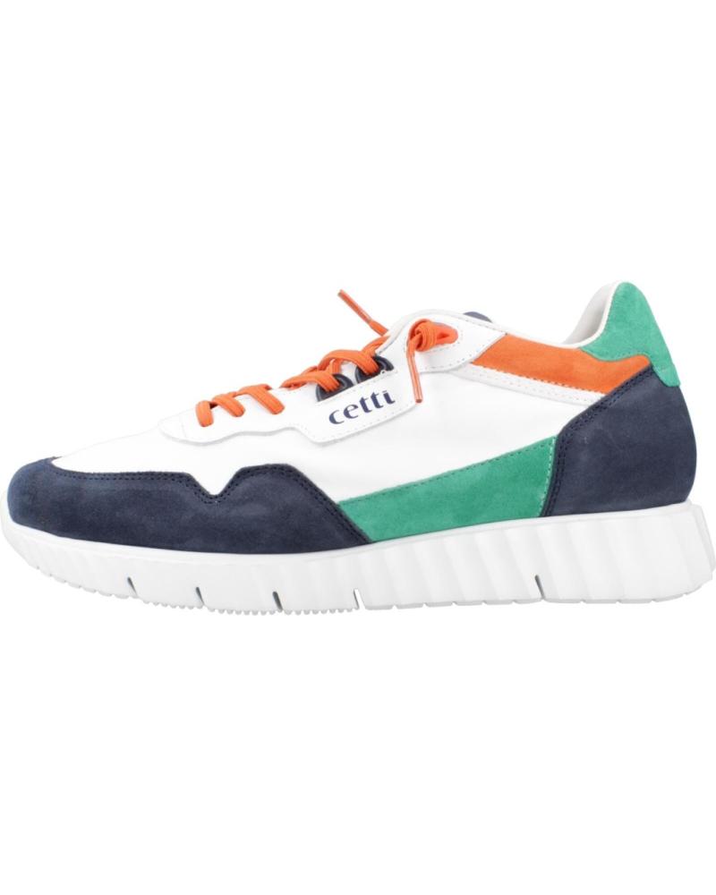 Esportes  de Homem CETTI ZAPATILLAS HOMBRE MODELO C1345ZANDE V24 COLOR BLANCO NVYBLCO